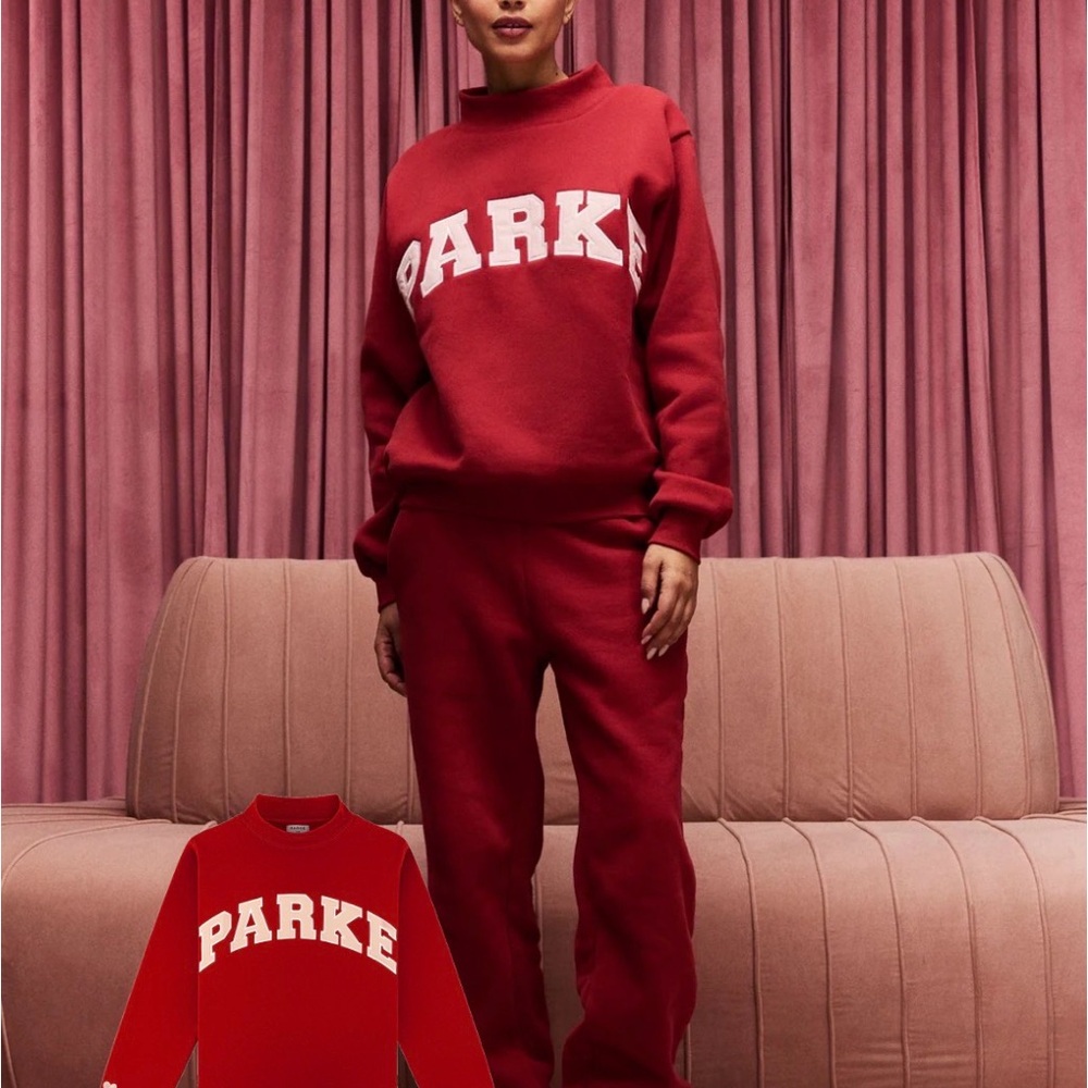 PARKE VALENTINES MOCKNECK RED